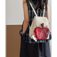 Load image into Gallery viewer, Women's Elegant Patchwork Backpack | Polyester-Cotton Everyday Bag