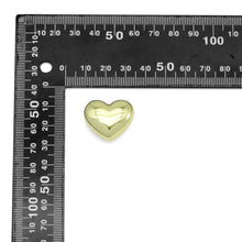 Load image into Gallery viewer, Gold  Puffy Heart Charm Pendant, Sku#LK991