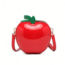 Load image into Gallery viewer, Apple-Shaped Crossbody Bag