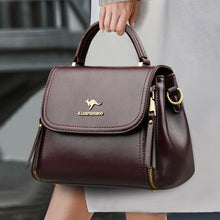Load image into Gallery viewer, Retro Textured Tote &amp; Shoulder Bag – PU Leather Everyday Handbag for Women