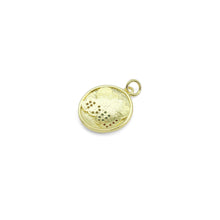 Load image into Gallery viewer, CZ Colorful Enamel Good Luck Coin Charm, Sku#LX442
