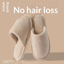 Load image into Gallery viewer, Fluffy Faux Fur Indoor Slippers – Non-Slip EVA Sole