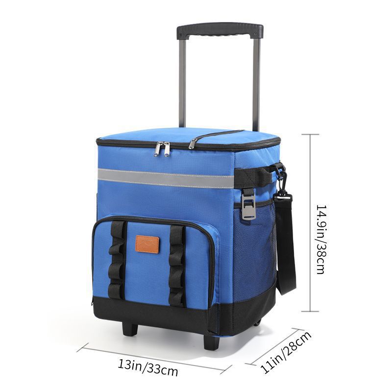 Thickened High-Capacity Outdoor Camping & Picnic Insulated Cooler Bag