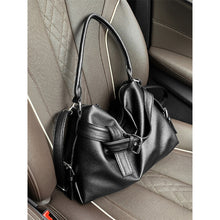 Load image into Gallery viewer, Retro Biker Underarm Bag – High-Capacity Edgy Crossbody