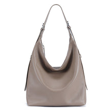 Load image into Gallery viewer, Women's Genuine Leather Bucket Shoulder Bag – Large Capacity Everyday Handbag