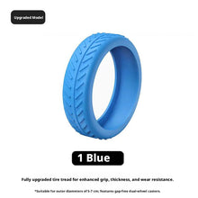 Load image into Gallery viewer, Luggage Wheel Protective Cover-Blue-1 Pack