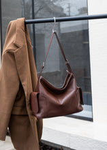 Load image into Gallery viewer, Women's Genuine Leather Tote Bag – Minimalist Commuter Shoulder Bag
