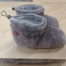 Load image into Gallery viewer, Electric Heated Warming Slippers &amp; Booties – USB Foot Warmer Shoes for Men &amp; Women