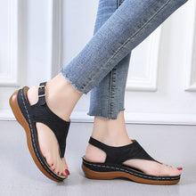 Load image into Gallery viewer, Wedge Heel Sandals