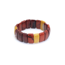 Load image into Gallery viewer, 11x20mm Curved Rectangle Stretchy Bracelet, Sku#U1994