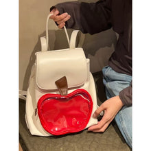 Load image into Gallery viewer, Women's Elegant Patchwork Backpack | Polyester-Cotton Everyday Bag