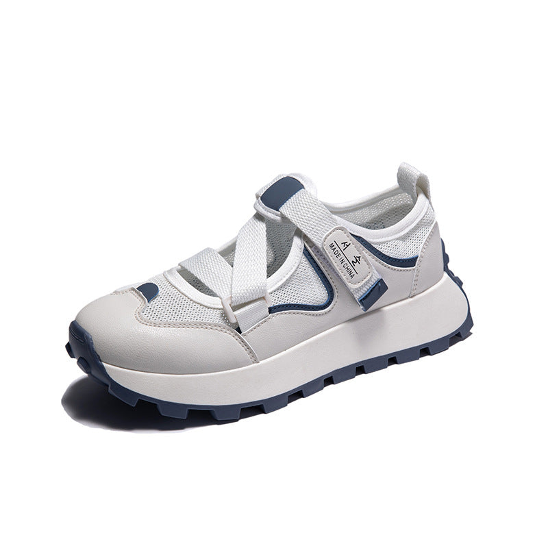 Women's Chunky Platform Sneakers - Korean Style Casual Fashion Shoes