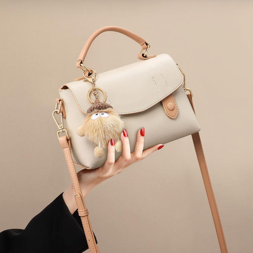 Women's Versatile Shoulder Bag & Tote — Split Leather Envelope Handbag