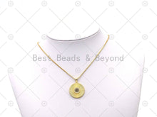 Load image into Gallery viewer, CZ Evil Eye Charm, Sku#LK561