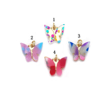 Load image into Gallery viewer, Colorful Butterfly Charm, Sku#FH216
