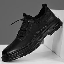 Load image into Gallery viewer, Men's Premium Leather Loafers - Casual Dress Shoes Large Sizes 38-46