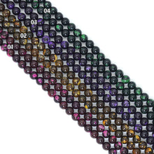 Load image into Gallery viewer, Pink/Yellow/Purple/Green Jade Round Smooth Beads, Sku#U2210