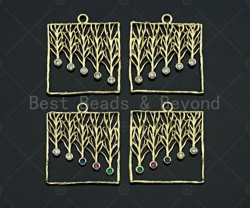 Filigree Gold Lacy Charm, Brushed Gold Twisted Wire Charm Pendants for Earrings necklace making, sku#CP01