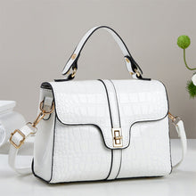 Load image into Gallery viewer, Women's PU Leather Crossbody Bag – Retro Flap Shoulder Bag with Multiple Compartments