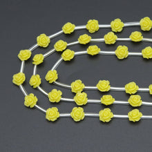 Load image into Gallery viewer, 12mm Rose Flower Beads, Sku#U2125