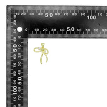 Load image into Gallery viewer, Clear CZ Gold Bowk not Charm Pendant, Sku#LK1021
