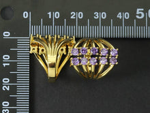 Load image into Gallery viewer, Colored CZ Ballon Ring, Sku#B144