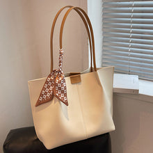 Load image into Gallery viewer, Women's Spacious Spring Shoulder Bag Set - PU Leather Handbag with Scarf