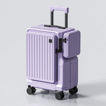 Load image into Gallery viewer, Front-opening 20-inch Carry-on Suitcase