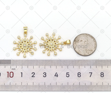 Load image into Gallery viewer, CZ North Star Shape Charm, Sku#LK546