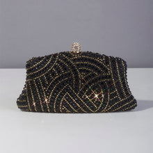 Load image into Gallery viewer, Elegant Rhinestone Evening Clutch - Premium Crystal Embellished Evening Bag for Women