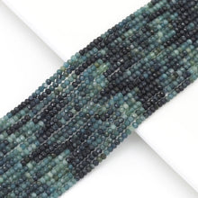Load image into Gallery viewer, 2x3mm Genuine Blue Tourmaline Faceted Rondelle Beads, Sku#U1
