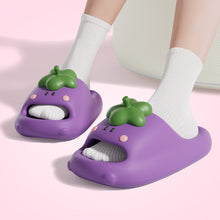 Load image into Gallery viewer, Women's Cartoon Vegetable Slippers - Cute Summer Slides with EVA Comfort Sole