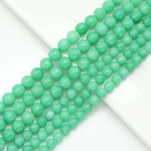 Load image into Gallery viewer, Chrysoprase Jade Round Smooth Beads, Sku#U1819c