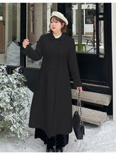 Load image into Gallery viewer, Womens Warm Retro Fitted Wool Coat
