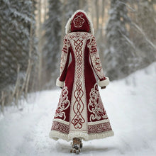 Load image into Gallery viewer, Long Loose-fitting Hooded Coat With A 3D Digital Print