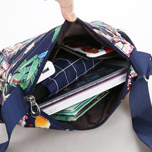 Load image into Gallery viewer, Women's Printed Canvas Shoulder Bag – Floral &amp; Landscape Pattern Crossbody Handbag
