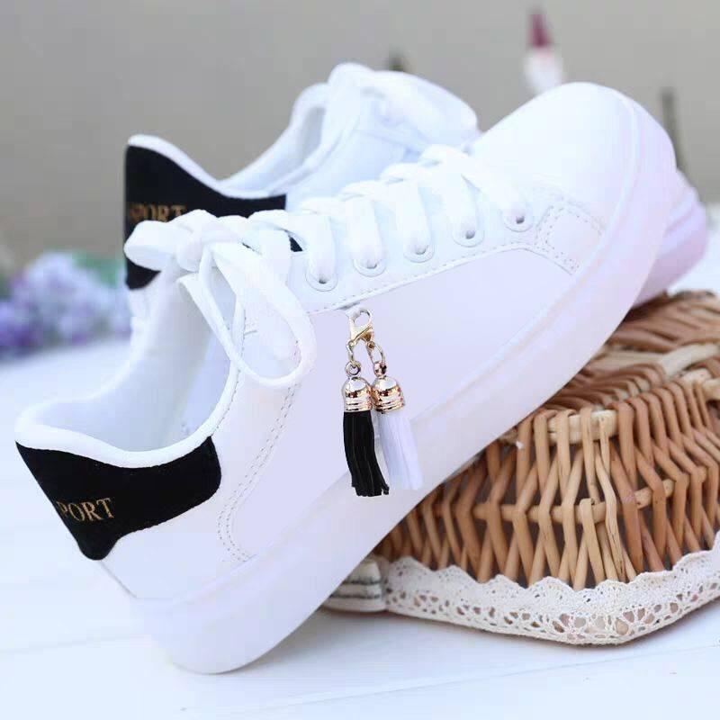Korean Casual Cross Strap Breathable Sneakers