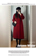 Load image into Gallery viewer, Petite Hepburn Style Mid-length Woolen Coat