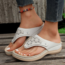 Load image into Gallery viewer, Women's Thong Sandals | Summer Beach Flip Flops Open-Toe PU Slippers