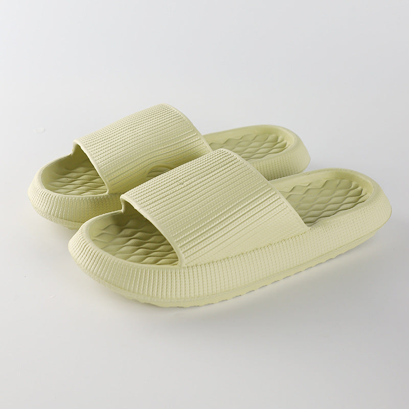 Women's EVA Slippers - Rhombus Stripe Anti-Slip Summer Slides