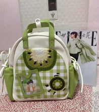 Load image into Gallery viewer, Kiwi Fruit Minimalist Backpack for Girls - Cute Dainty Sweet Design Women's Backpack