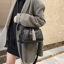 Load image into Gallery viewer, Large-Capacity Wide-Band Crossbody Shoulder Bag – PU Leather Women's Bag