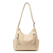 Load image into Gallery viewer, Women's Retro Bucket Crossbody Bag – High-Capacity PU Leather Shoulder Bag