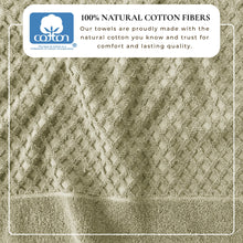 Load image into Gallery viewer, Cotton Diamond Waffle Weave Bath Towel Set - Grayson Collection