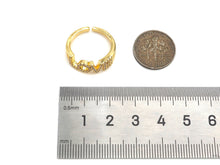 Load image into Gallery viewer, CZ Pave Love Word Ring, LD37