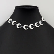 Load image into Gallery viewer, Half Moon White Mothe of Pearl Beads, Sku#T169