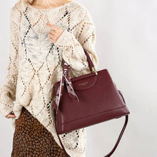 Load image into Gallery viewer, Retro Light-Luxury Women's Large-Capacity Crossbody Tote Bag | PU Leather Structured Handbag