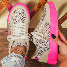 Load image into Gallery viewer, Leopard Print Retro Skate Shoes | Unisex Low-Top Sneakers | Men's &amp; Women's