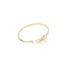 Load image into Gallery viewer, Plain Gold Bowknot  Bracelet, Sku#A400