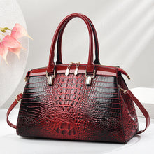 Load image into Gallery viewer, Patent Leather Large-Capacity Commuter Handbag European And American Style
